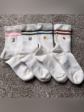 Bombas Women's Modern Rib Half Calf Sock 4-Pack